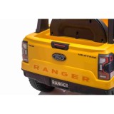 JOKO Elektrické Autíčko Ford Ranger LIFT, penové kolesá, kožené sedadlo, žlté