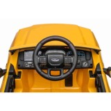 JOKO Elektrické Autíčko Ford Ranger LIFT, penové kolesá, kožené sedadlo, žlté