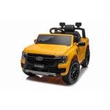 JOKO Elektrické Autíčko Ford Ranger LIFT, penové kolesá, kožené sedadlo, žlté
