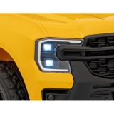 JOKO Elektrické Autíčko Ford Ranger LIFT, penové kolesá, kožené sedadlo, žlté