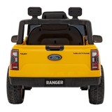 JOKO Elektrické Autíčko Ford Ranger LIFT, penové kolesá, kožené sedadlo, žlté