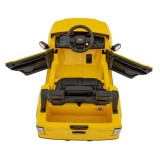 JOKO Elektrické Autíčko Ford Ranger LIFT, penové kolesá, kožené sedadlo, žlté