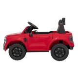 JOKO Elektrické Autíčko Ford Ranger LIFT, penové kolesá, kožené sedadlo, červené