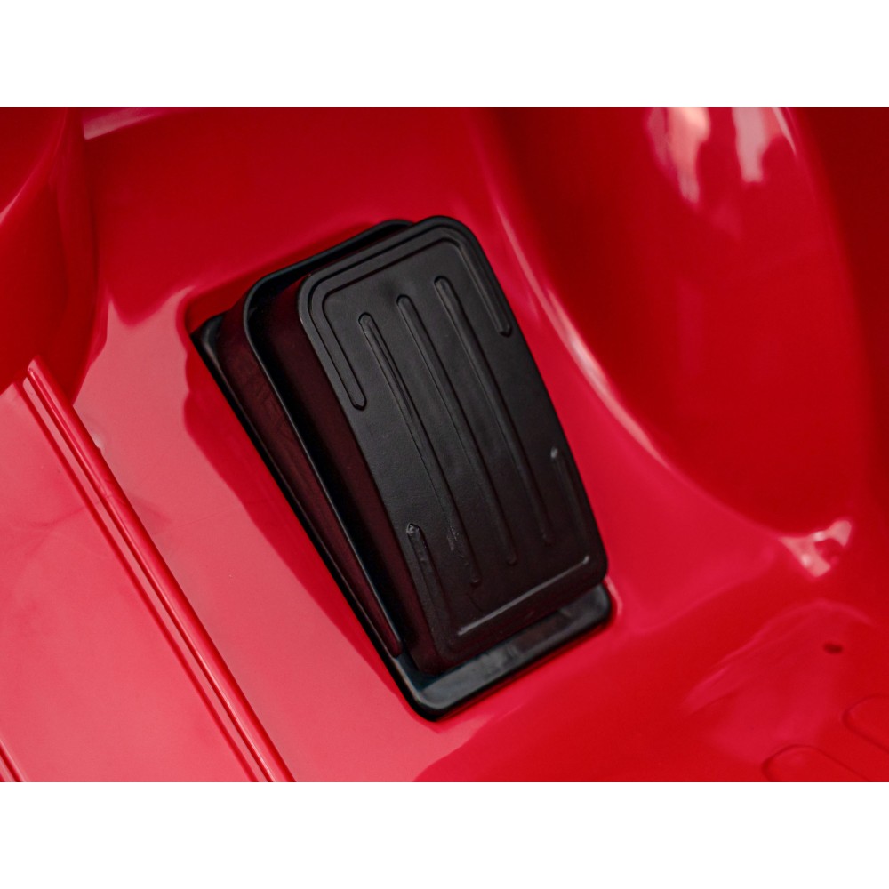 JOKO Elektrické Autíčko Ford Ranger LIFT, penové kolesá, kožené sedadlo, červené