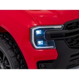 JOKO Elektrické Autíčko Ford Ranger LIFT, penové kolesá, kožené sedadlo, červené