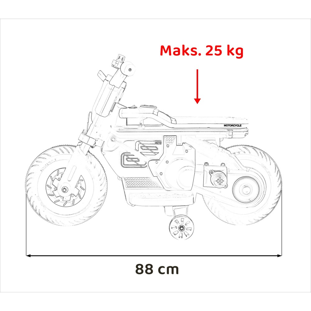 Joko, Elektrická motorka Future 88, biela
