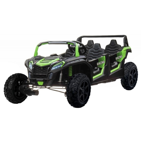 JOKO Elektrické autíčko Buggy ATV RACING UTV2000, 24V/15,6AH Li-ion batéria, Nosnosť 120kg, Nafukovacie kolesá, Kožené sedadlo, 