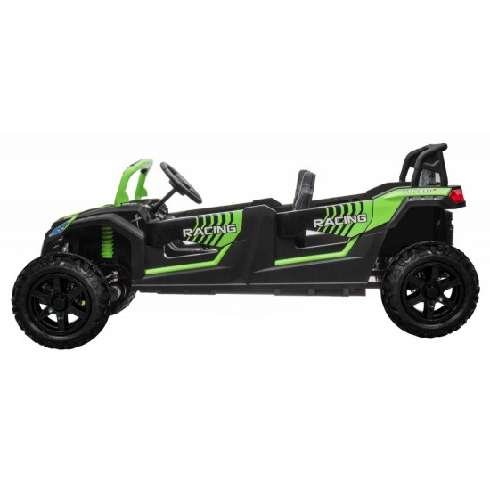 JOKO Elektrické autíčko Buggy ATV RACING UTV2000, 24V/15,6AH Li-ion batéria, Nosnosť 120kg, Nafukovacie kolesá, Kožené sedadlo, 