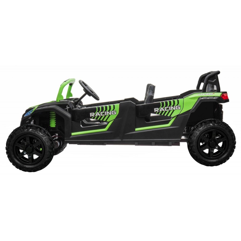JOKO Elektrické autíčko Buggy ATV RACING UTV2000, 24V/15,6AH Li-ion batéria, Nosnosť 120kg, Nafukovacie kolesá, Kožené sedadlo, 