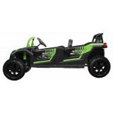 JOKO Elektrické autíčko Buggy ATV RACING UTV2000, 24V/15,6AH Li-ion batéria, Nosnosť 120kg, Nafukovacie kolesá, Kožené sedadlo, 
