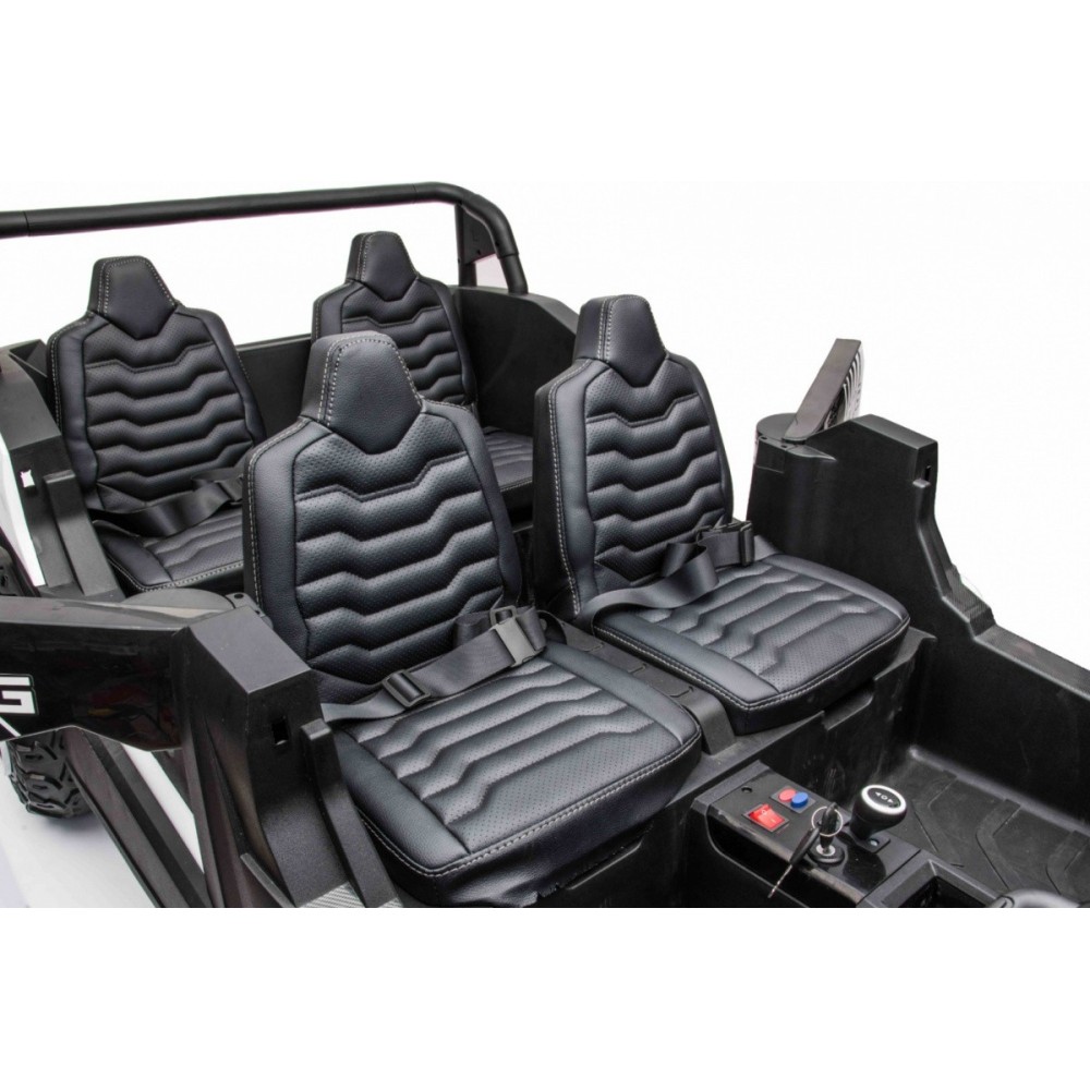 JOKO Elektrické autíčko Buggy ATV RACING UTV2000, 24V/15,6AH Li-ion batéria, Nosnosť 120kg, Nafukovacie kolesá, Kožené sedadlo, 