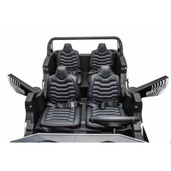 JOKO Elektrické autíčko Buggy ATV RACING UTV2000, 24V/15,6AH Li-ion batéria, Nosnosť 120kg, Nafukovacie kolesá, Kožené sedadlo, 