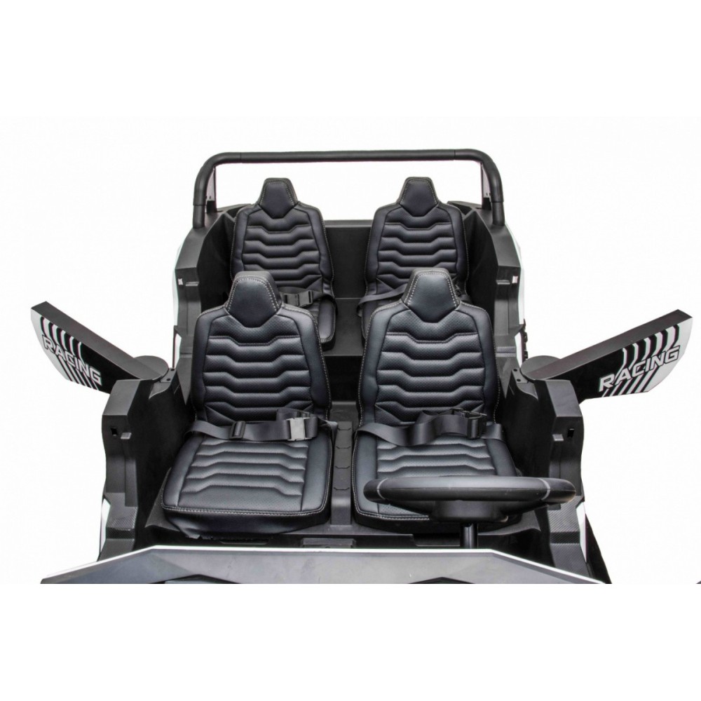 JOKO Elektrické autíčko Buggy ATV RACING UTV2000, 24V/15,6AH Li-ion batéria, Nosnosť 120kg, Nafukovacie kolesá, Kožené sedadlo, 