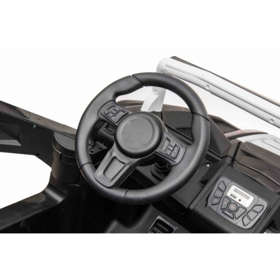 JOKO Elektrické autíčko Buggy ATV RACING UTV2000, 24V/15,6AH Li-ion batéria, Nosnosť 120kg, Nafukovacie kolesá, Kožené sedadlo, 