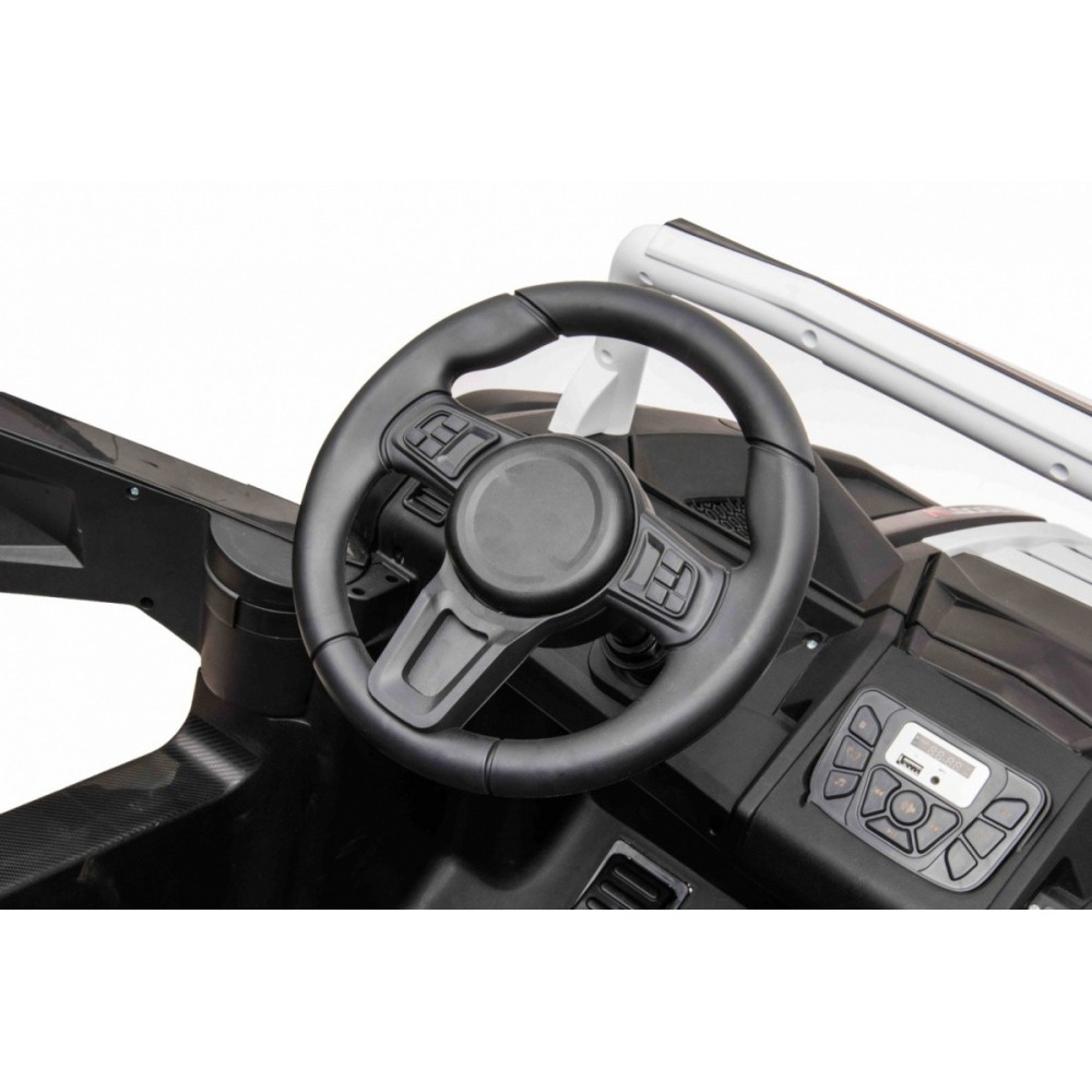 JOKO Elektrické autíčko Buggy ATV RACING UTV2000, 24V/15,6AH Li-ion batéria, Nosnosť 120kg, Nafukovacie kolesá, Kožené sedadlo, 