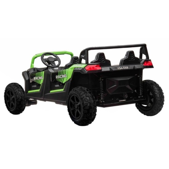 JOKO Elektrické autíčko Buggy ATV RACING UTV2000, 24V/15,6AH Li-ion batéria, Nosnosť 120kg, Nafukovacie kolesá, Kožené sedadlo, 