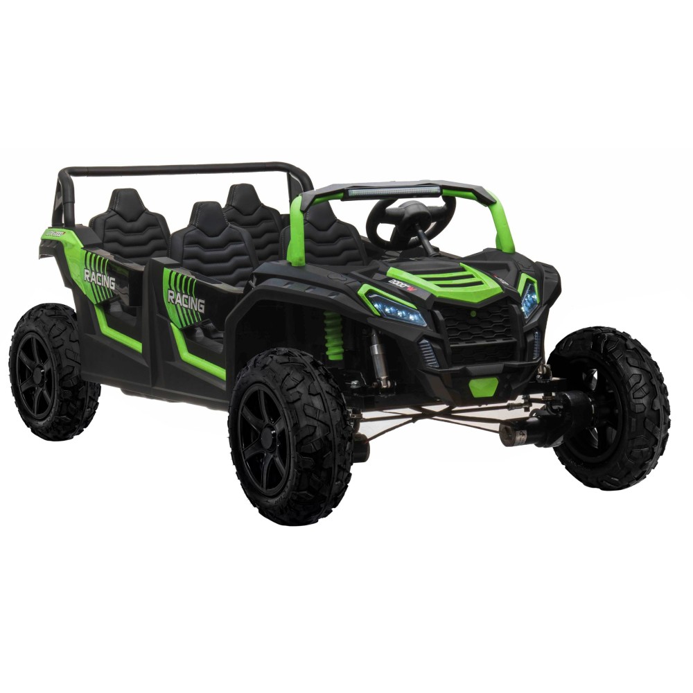 JOKO Elektrické autíčko Buggy ATV RACING UTV2000, 24V/15,6AH Li-ion batéria, Nosnosť 120kg, Nafukovacie kolesá, Kožené sedadlo, 