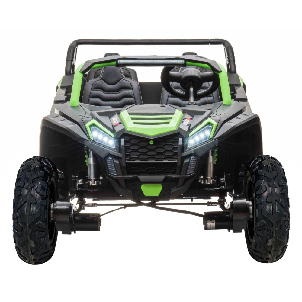 JOKO Elektrické autíčko Buggy ATV RACING UTV2000, 24V/15,6AH Li-ion batéria, Nosnosť 120kg, Nafukovacie kolesá, Kožené sedadlo, 