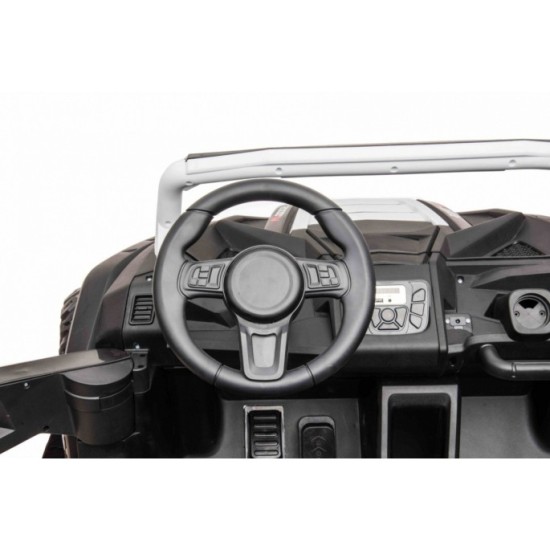 JOKO Elektrické autíčko Buggy ATV RACING UTV2000, 24V/15,6AH Li-ion batéria, Nosnosť 120kg, Nafukovacie kolesá, Kožené sedadlo, 