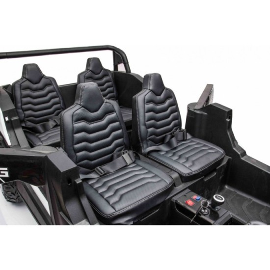 JOKO Elektrické autíčko Buggy ATV RACING UTV2000, 24V/15,6AH Li-ion batéria, Nosnosť 120kg, Nafukovacie kolesá, Kožené sedadlo, 