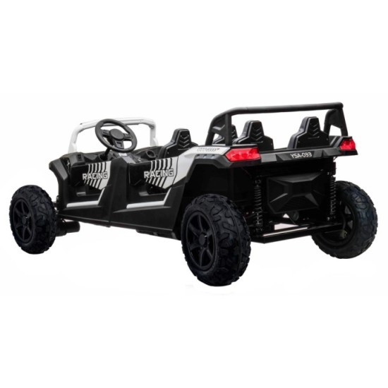 JOKO Elektrické autíčko Buggy ATV RACING UTV2000, 24V/15,6AH Li-ion batéria, Nosnosť 120kg, Nafukovacie kolesá, Kožené sedadlo, 