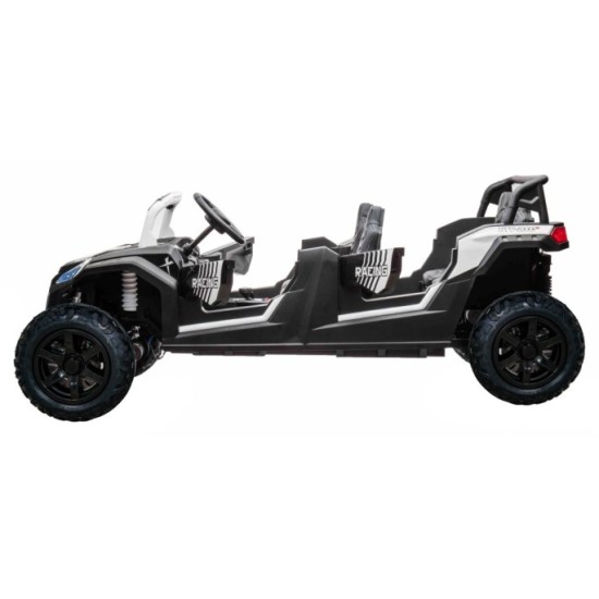 JOKO Elektrické autíčko Buggy ATV RACING UTV2000, 24V/15,6AH Li-ion batéria, Nosnosť 120kg, Nafukovacie kolesá, Kožené sedadlo, 