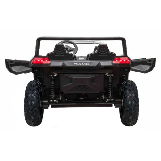 JOKO Elektrické autíčko Buggy ATV RACING UTV2000, 24V/15,6AH Li-ion batéria, Nosnosť 120kg, Nafukovacie kolesá, Kožené sedadlo, 