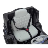JOKO Elektrické Autíčko Mercedes Benz EQG 4x4, penové kolesá, kožené sedadlo, Prídavné LED svetlá, čierne