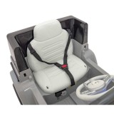 JOKO Elektrické Autíčko Mercedes Benz EQG 4x4, penové kolesá, kožené sedadlo, Prídavné LED svetlá, sivé
