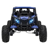 JOKO Elektrické autíčko Buggy ATV Defend 4x4 KUROMI License, penové kolesá, kožené sedadlo, fialové