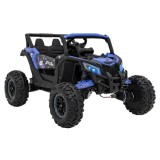 JOKO Elektrické autíčko Buggy ATV Defend 4x4 KUROMI License, penové kolesá, kožené sedadlo, fialové