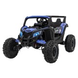 JOKO Elektrické autíčko Buggy ATV Defend 4x4 KUROMI License, penové kolesá, kožené sedadlo, fialové
