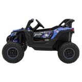 JOKO Elektrické autíčko Buggy ATV Defend 4x4 KUROMI License, penové kolesá, kožené sedadlo, fialové