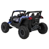 JOKO Elektrické autíčko Buggy ATV Defend 4x4 KUROMI License, penové kolesá, kožené sedadlo, fialové