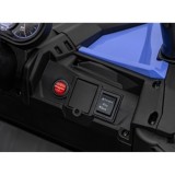JOKO Elektrické autíčko Buggy ATV Defend 4x4 KUROMI License, penové kolesá, kožené sedadlo, fialové