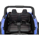 JOKO Elektrické autíčko Buggy ATV Defend 4x4 KUROMI License, penové kolesá, kožené sedadlo, fialové