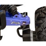 JOKO Elektrické autíčko Buggy ATV Defend 4x4 KUROMI License, penové kolesá, kožené sedadlo, fialové