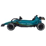JOKO Elektrické Autíčko Formula 1 Aston Martin Cognizant Aramco 4x4, 24V, Penové kolesá, kožené sedadlo, zelená