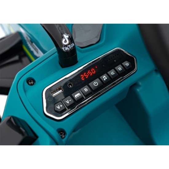 JOKO Elektrické Autíčko Formula 1 Aston Martin Cognizant Aramco 4x4, 24V, Penové kolesá, kožené sedadlo, zelená