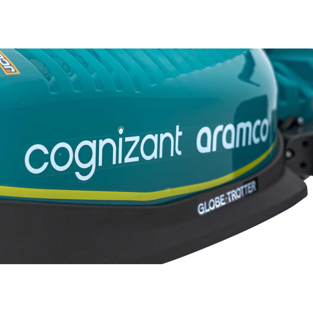 JOKO Elektrické Autíčko Formula 1 Aston Martin Cognizant Aramco 4x4, 24V, Penové kolesá, kožené sedadlo, zelená