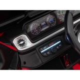 JOKO Elektrické autíčko Mercedes Benz G63 AMG XXL 4x200W 24V, penové kolesá, DVOJMIESTNE kožené sedadlo, Nosnosť 80kg, červené