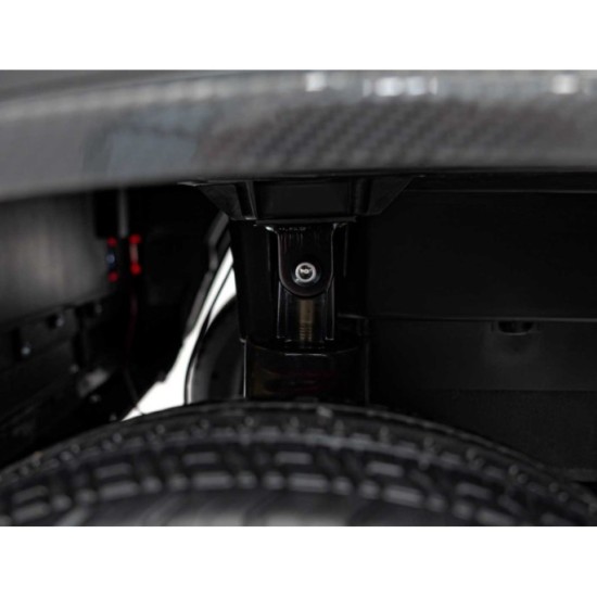 JOKO Elektrické autíčko Mercedes Benz G63 AMG XXL 4x200W 24V, penové kolesá, DVOJMIESTNE kožené sedadlo, Nosnosť 80kg, čierne