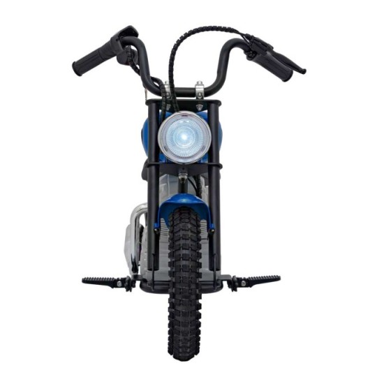 JOKO Elektrická Motorka SPEED Power 24V 250W, Bezkomutátorový Motor, rýchlosť 15,5 km/h, nosnosť 80kg, nafukovacie kolesá, modrá