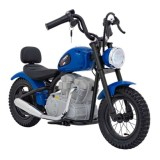 JOKO Elektrická Motorka SPEED Power 24V 250W, Bezkomutátorový Motor, rýchlosť 15,5 km/h, nosnosť 80kg, nafukovacie kolesá, modrá