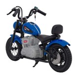 JOKO Elektrická Motorka SPEED Power 24V 250W, Bezkomutátorový Motor, rýchlosť 15,5 km/h, nosnosť 80kg, nafukovacie kolesá, modrá