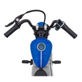 JOKO Elektrická Motorka SPEED Power 24V 250W, Bezkomutátorový Motor, rýchlosť 15,5 km/h, nosnosť 80kg, nafukovacie kolesá, modrá