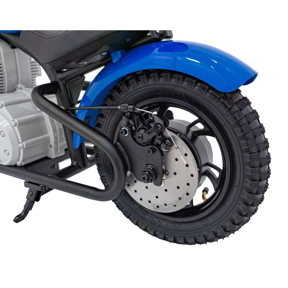JOKO Elektrická Motorka SPEED Power 24V 250W, Bezkomutátorový Motor, rýchlosť 15,5 km/h, nosnosť 80kg, nafukovacie kolesá, modrá