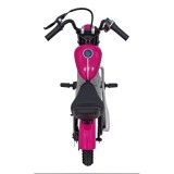 JOKO Elektrická Motorka SPEED Power 24V 250W, Bezkomutátorový Motor, rýchlosť 15,5 km/h, nosnosť 80kg, nafukovacie kolesá, ružov