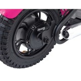 JOKO Elektrická Motorka SPEED Power 24V 250W, Bezkomutátorový Motor, rýchlosť 15,5 km/h, nosnosť 80kg, nafukovacie kolesá, ružov