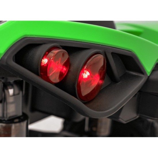 JOKO Elektrická Štvorkolka Maverick ATV 2x200W 24V, kožené sedadlo, penové kolesá, FM rádio, zelená